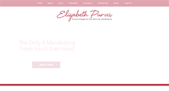 Desktop Screenshot of elizabethpurvis.com
